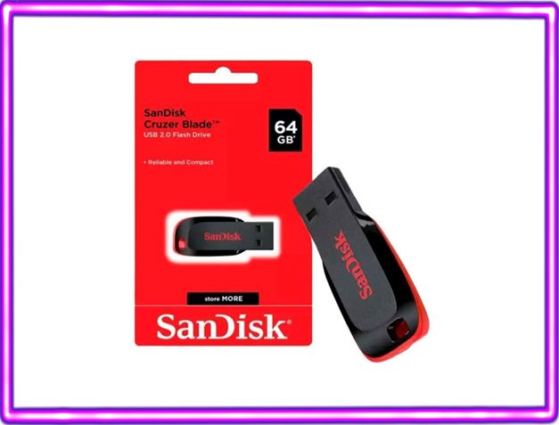 Sandisk Pendrive Cruzer Blade 64GB